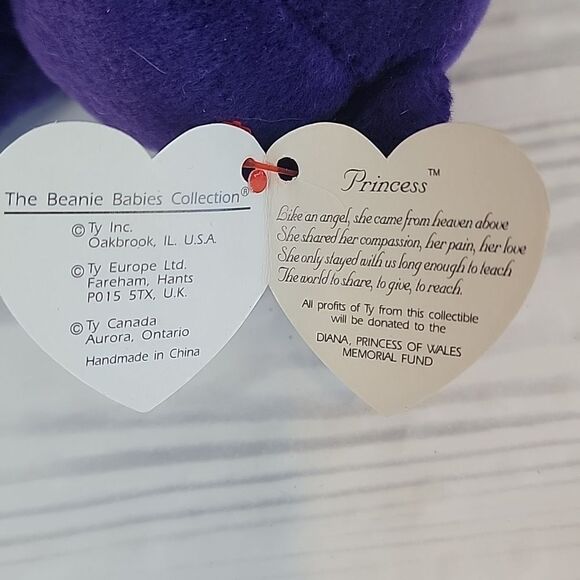 Ty Plush beanie baby Bear Trio - Princess, Erin, and Curly - Picture 6 of 16